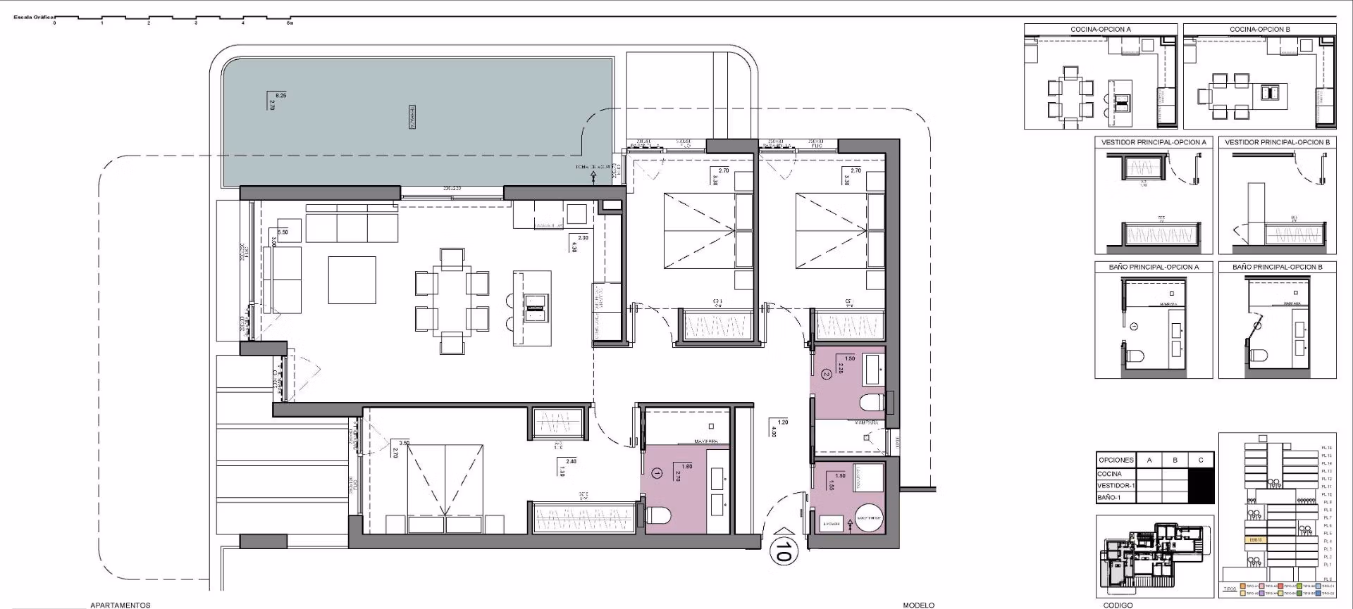 Luxury-New-Build-Apartments-with-Sea-Views-in-Calpe-Costa-Blanca-15 Luxury New Build 3 bedroom Apartments with Sea Views for sale in Calpe, Costa Blanca North
