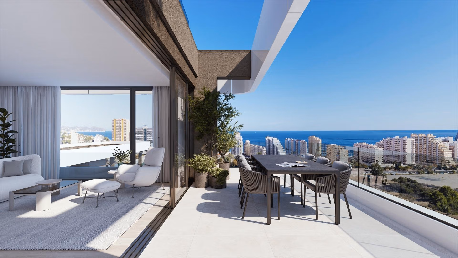 Luxury-New-Build-Apartments-with-Sea-Views-in-Calpe-Costa-Blanca-16 Luxury New Build 3 bedroom Apartments with Sea Views for sale in Calpe, Costa Blanca North