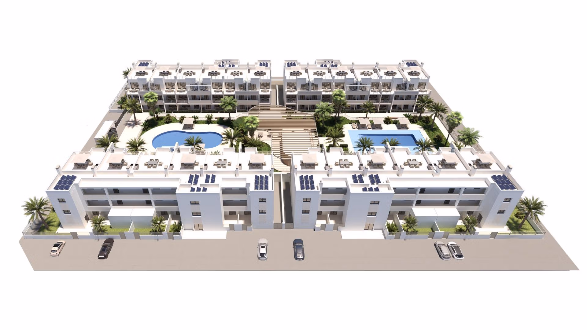 Modern-New-Build-Apartments-in-San-Cayetano-Torrepacheco-Murcia-19 Модерен 2 спалня Апартамент with Тераса за продажба in San Cayetano, Torre Pacheco