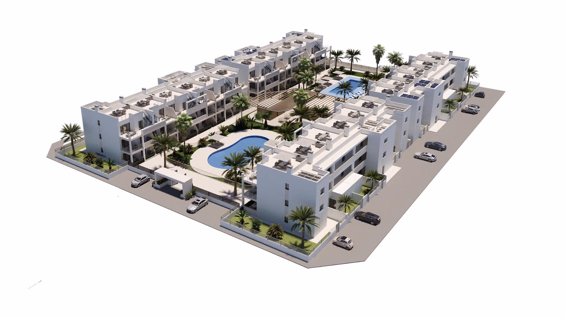 Modern-New-Build-Apartments-in-San-Cayetano-Torrepacheco-Murcia-20 Obra nueva 2 dormitorio Ático Apartamento in San Cayetano Torre Pacheco, Murcia