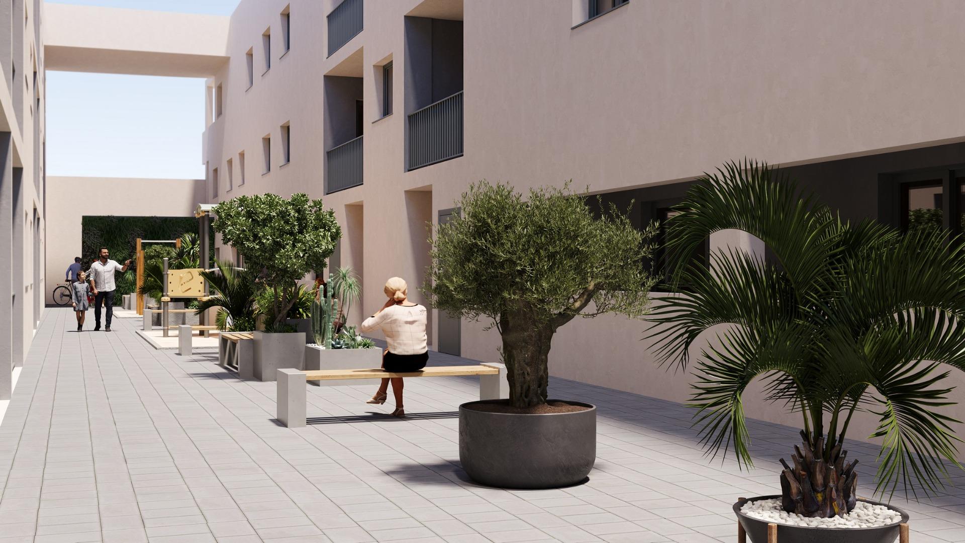 New Build Apartments for sale in the Centre of San Miguel de Salinas, Costa Blanca