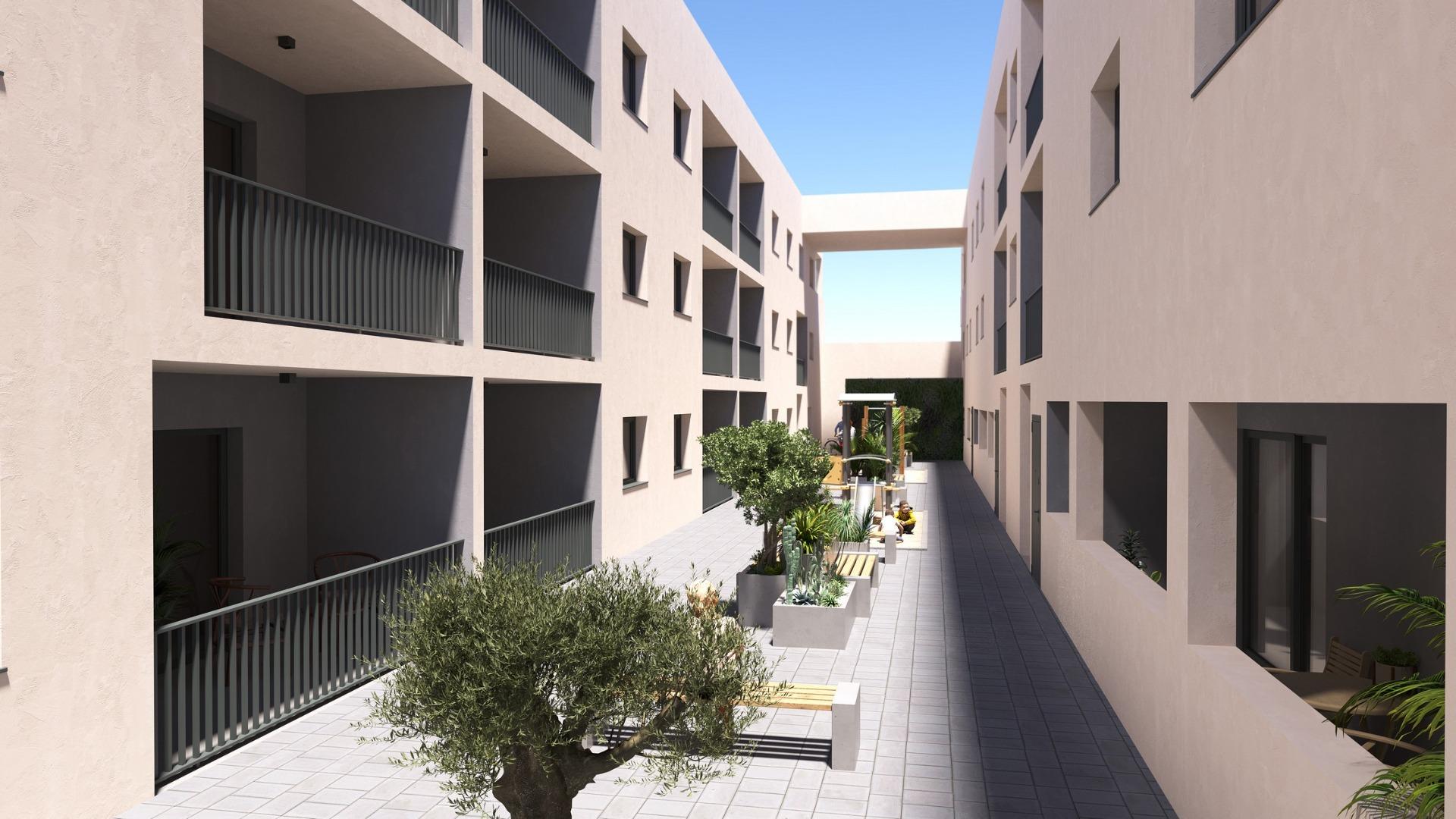 New Build Apartments for sale in the Centre of San Miguel de Salinas, Costa Blanca