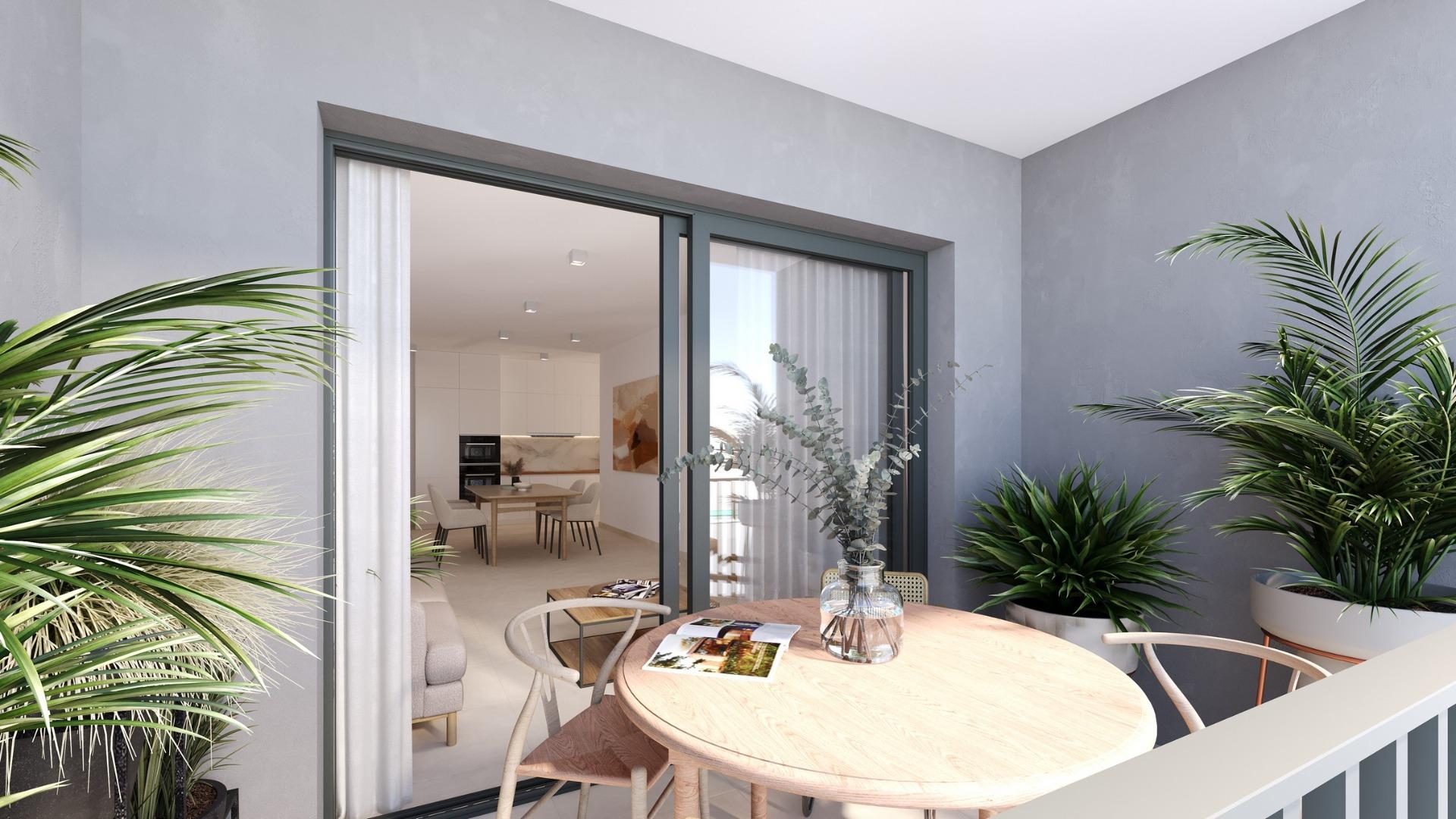 New Build Apartments for sale in the Centre of San Miguel de Salinas, Costa Blanca