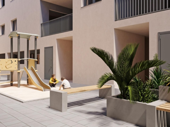 New Build Apartments for sale in the Centre of San Miguel de Salinas, Costa Blanca