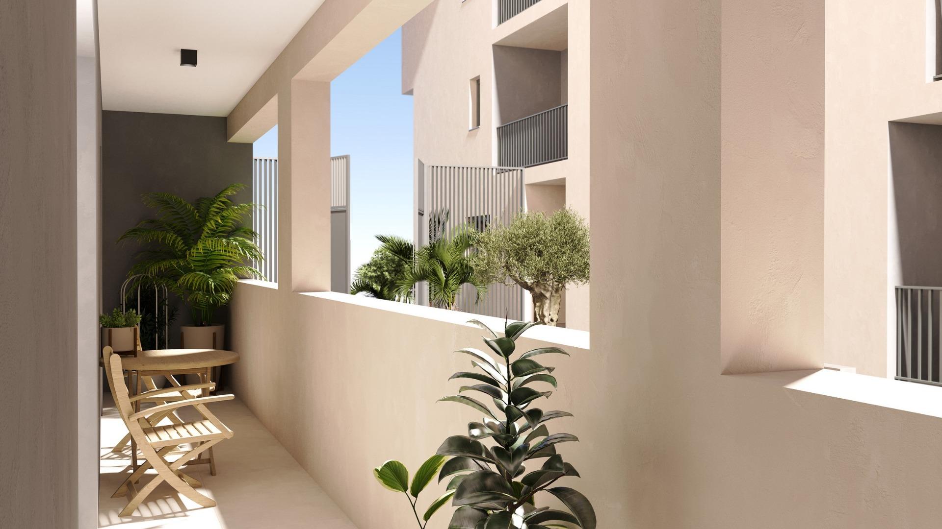 New Build Apartments for sale in the Centre of San Miguel de Salinas, Costa Blanca