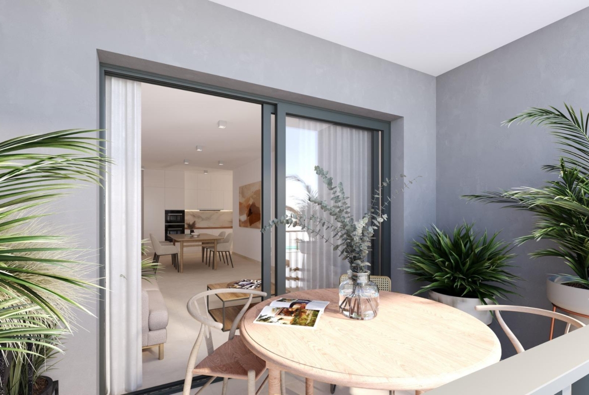 New Build Apartments for sale in the Centre of San Miguel de Salinas, Costa Blanca