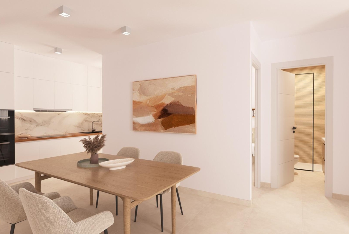 New Build Apartments for sale in the Centre of San Miguel de Salinas, Costa Blanca