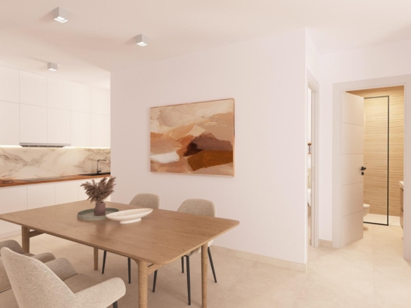 New Build Apartments for sale in the Centre of San Miguel de Salinas, Costa Blanca