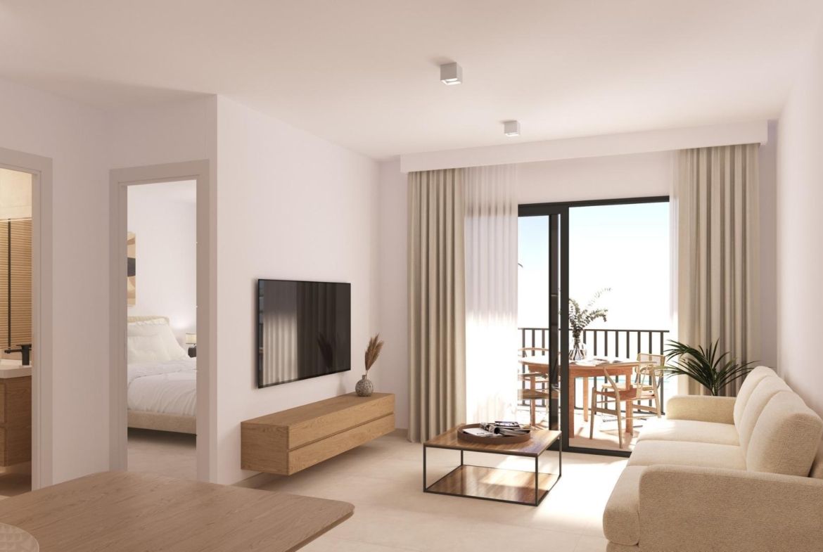 New Build Apartments for sale in the Centre of San Miguel de Salinas, Costa Blanca