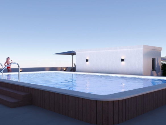 New Build Apartments for sale in the Centre of San Miguel de Salinas, Costa Blanca
