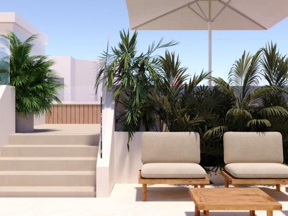 New Build Apartments for sale in the Centre of San Miguel de Salinas, Costa Blanca