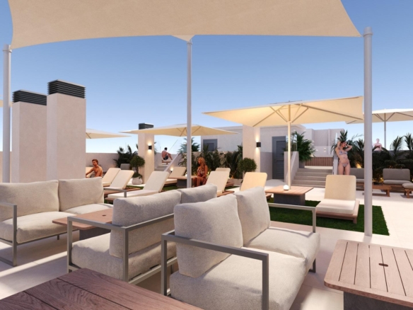 New Build Apartments for sale in the Centre of San Miguel de Salinas, Costa Blanca