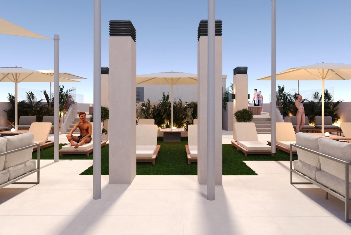 New Build Apartments for sale in the Centre of San Miguel de Salinas, Costa Blanca