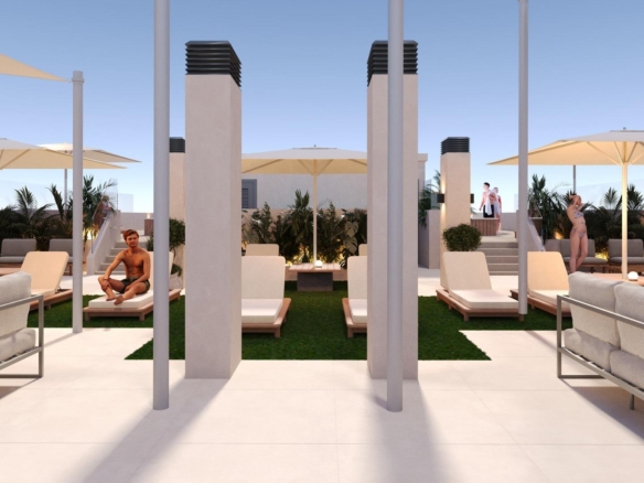 New Build Apartments for sale in the Centre of San Miguel de Salinas, Costa Blanca