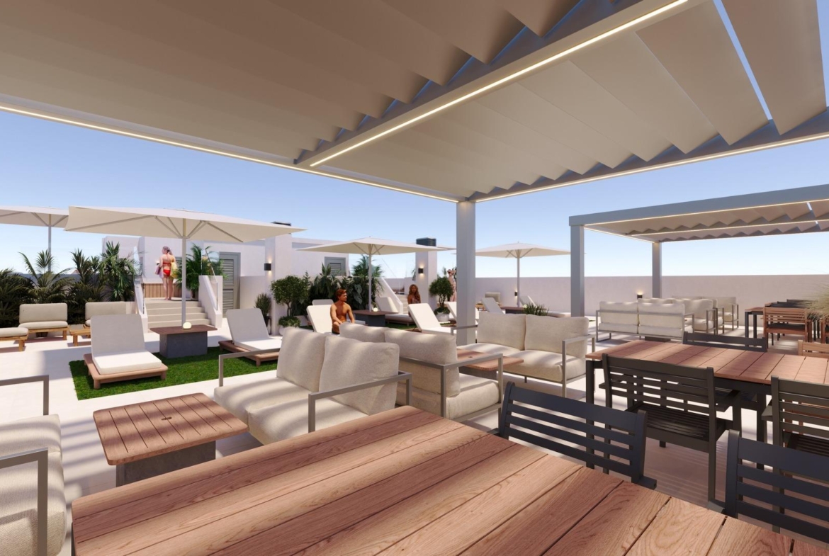 New Build Apartments for sale in the Centre of San Miguel de Salinas, Costa Blanca