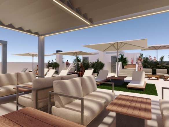 New Build Apartments for sale in the Centre of San Miguel de Salinas, Costa Blanca