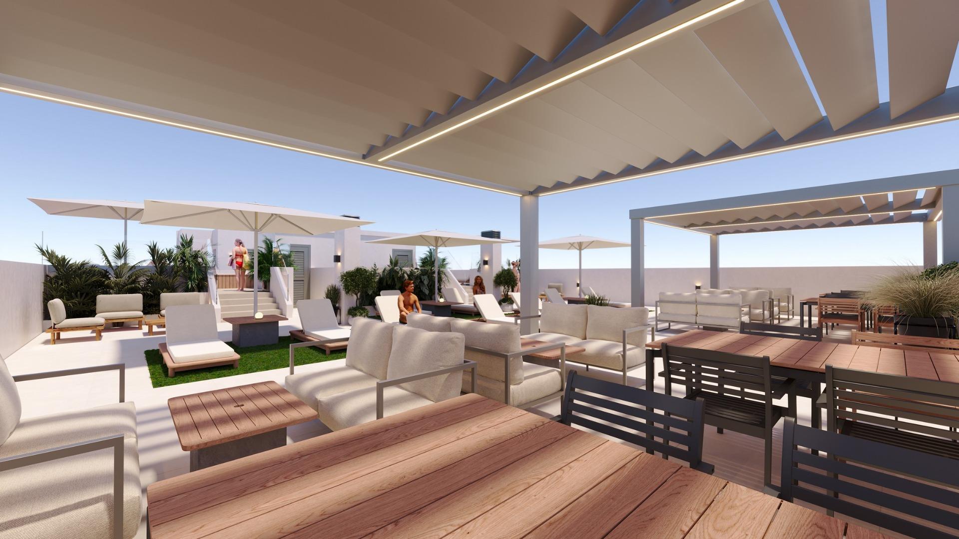 New Build Apartments for sale in the Centre of San Miguel de Salinas, Costa Blanca