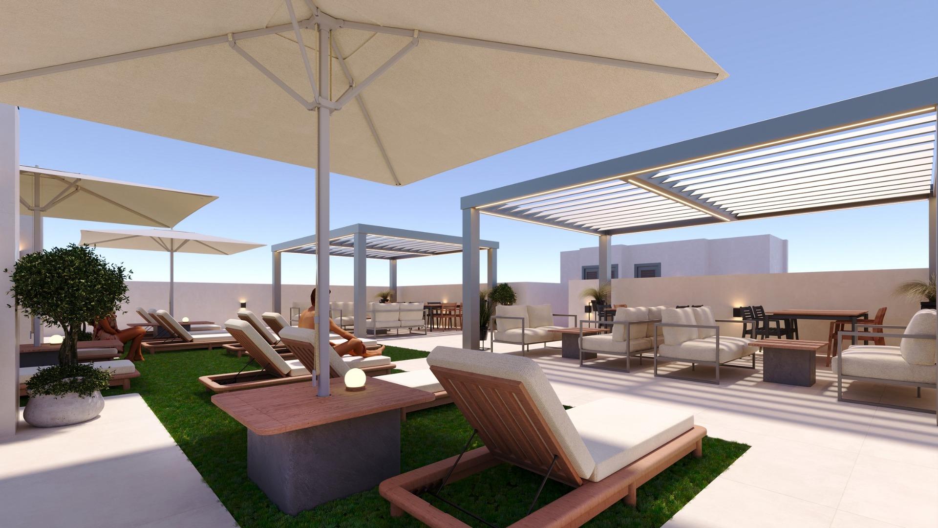 New Build Apartments for sale in the Centre of San Miguel de Salinas, Costa Blanca