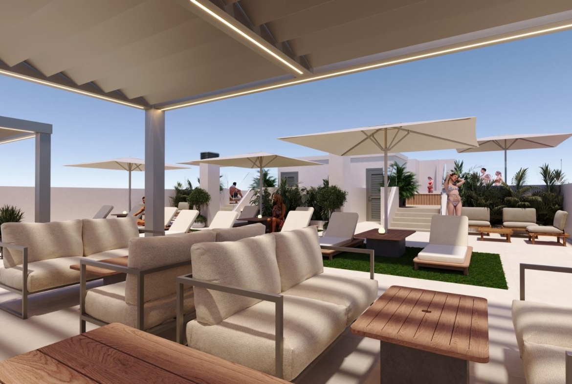 New Build Apartments for sale in the Centre of San Miguel de Salinas, Costa Blanca