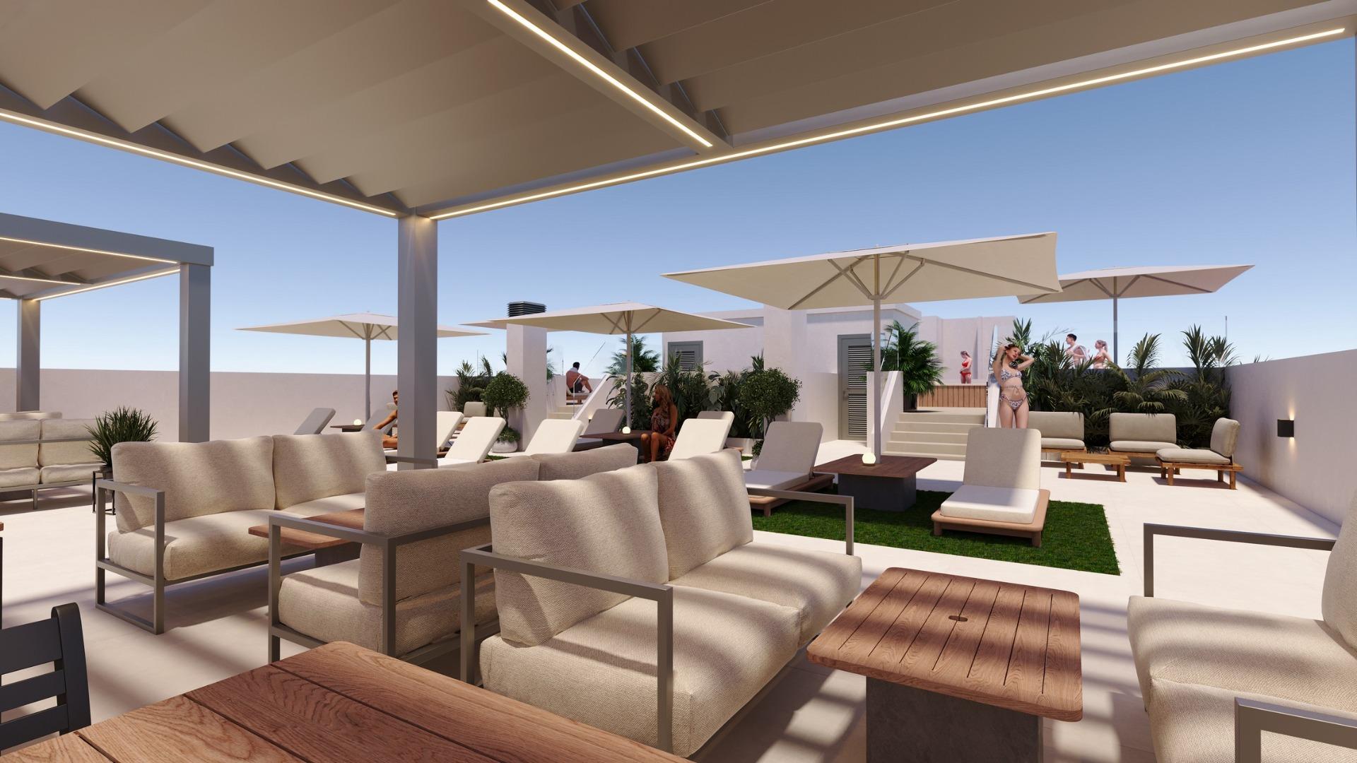 New Build Apartments for sale in the Centre of San Miguel de Salinas, Costa Blanca