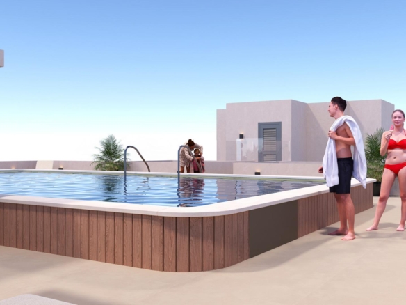 New Build Apartments for sale in the Centre of San Miguel de Salinas, Costa Blanca