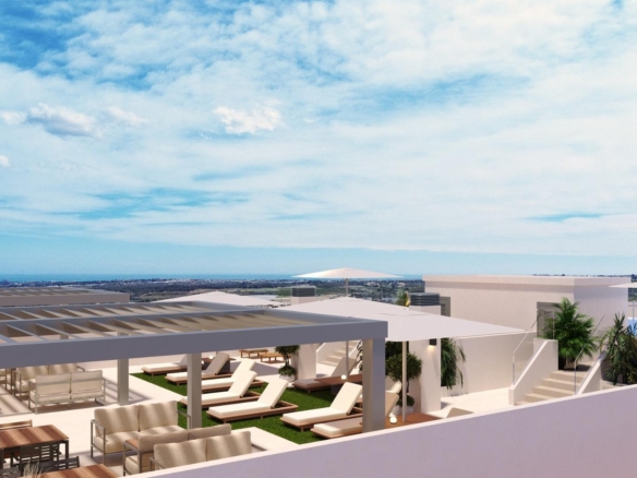 New Build Apartments for sale in the Centre of San Miguel de Salinas, Costa Blanca