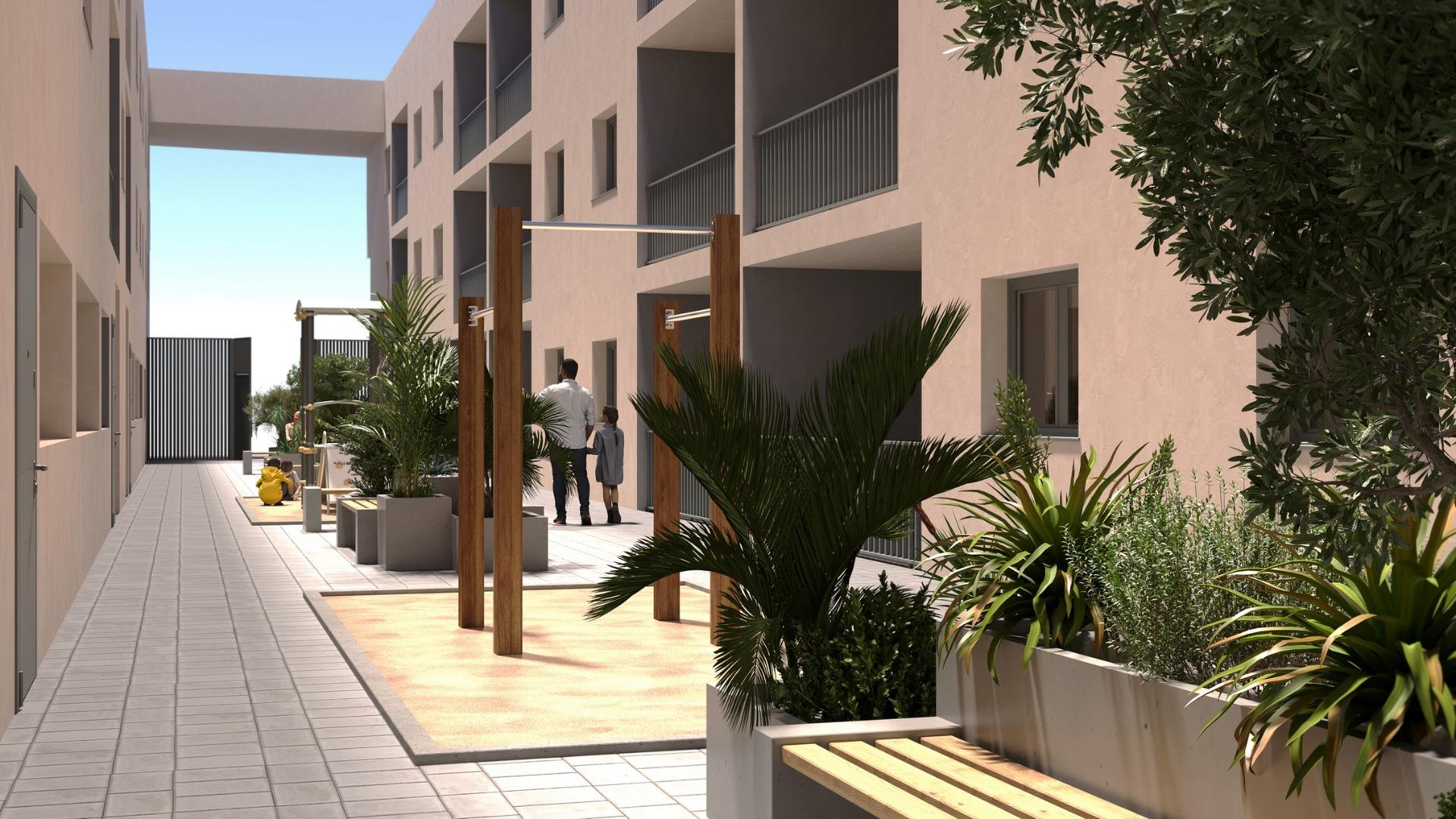New Build Apartments for sale in the Centre of San Miguel de Salinas, Costa Blanca