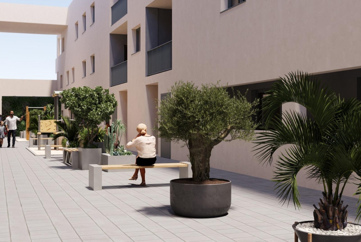 New Build Apartments for sale in the Centre of San Miguel de Salinas, Costa Blanca