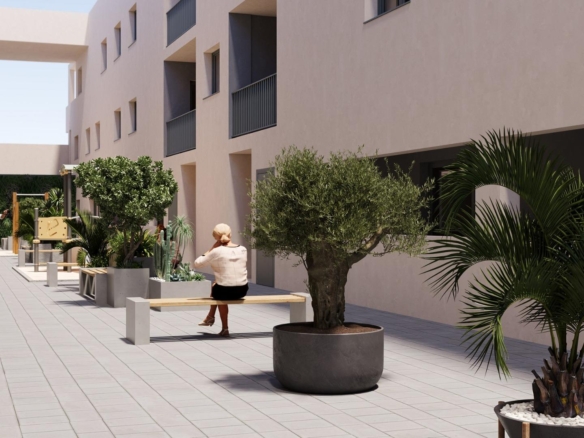 New Build Apartments for sale in the Centre of San Miguel de Salinas, Costa Blanca