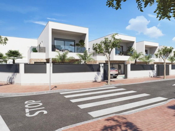 Modern New Build Villas with private pool for sale in San Pedro del Pinatar