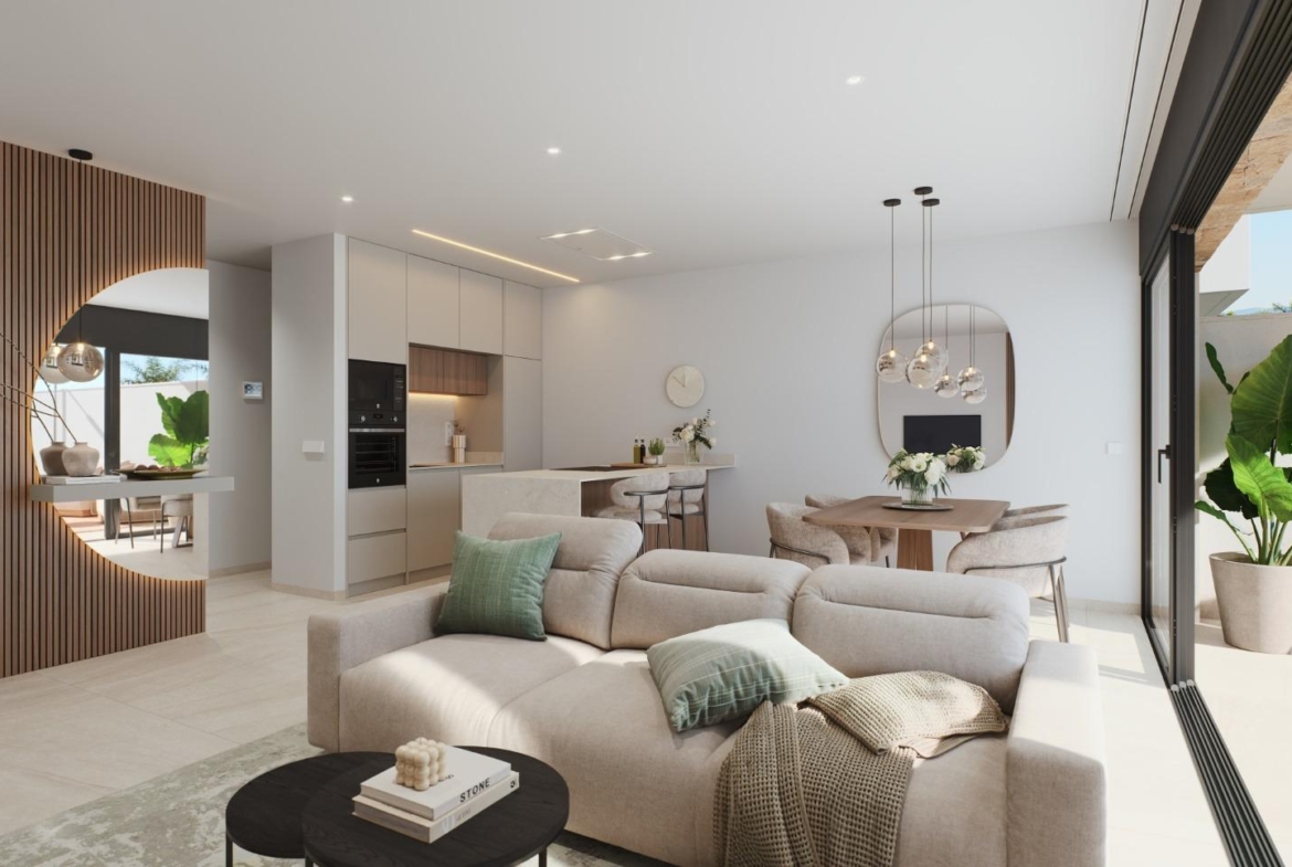 Modern New Build Villas with private pool for sale in San Pedro del Pinatar