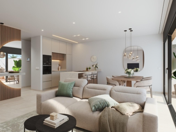 Modern New Build Villas with private pool for sale in San Pedro del Pinatar