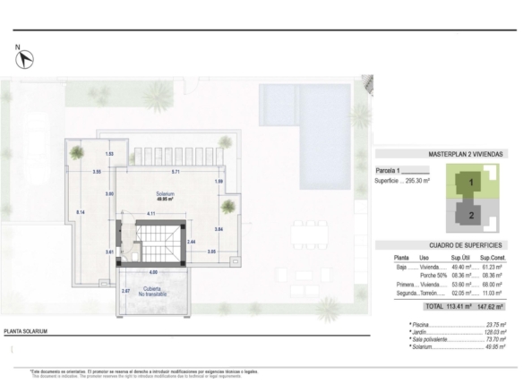 4 Bedroom New Build Houses with Garage for Sale at Santa Rosalía Lake & Life Resort, Murcia