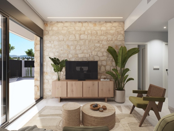 4 Bedroom New Build Houses with Garage for Sale at Santa Rosalía Lake & Life Resort, Murcia