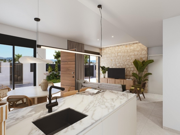 4 Bedroom New Build Houses with Garage for Sale at Santa Rosalía Lake & Life Resort, Murcia