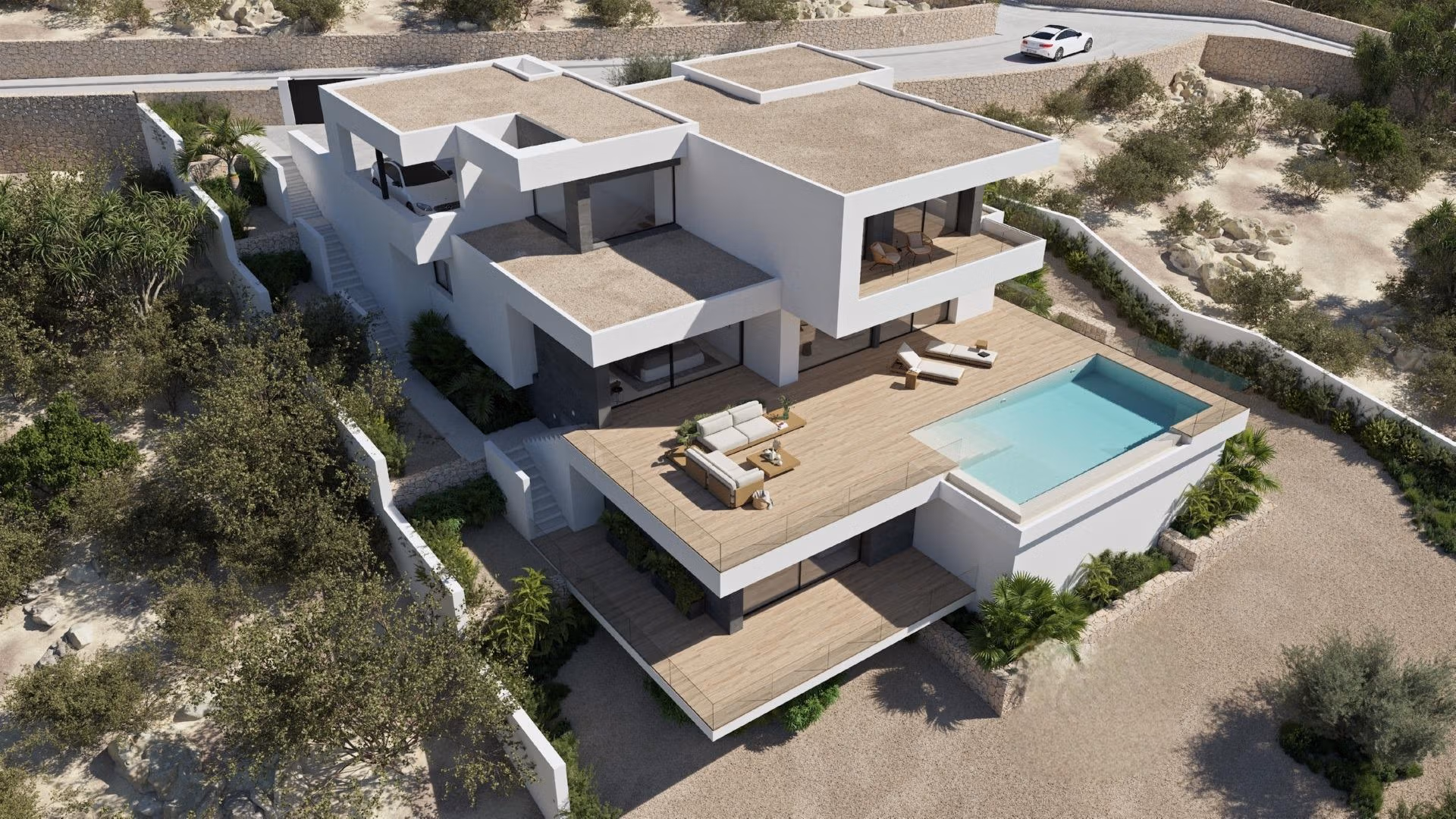 NEW-BUILD-LUXURY-VILLA-IN-CUMBRE-DEL-SOL-2 Spectacular Contemporary Sea View Villa at the Peak of Cumbre del Sol, Costa Blanca North