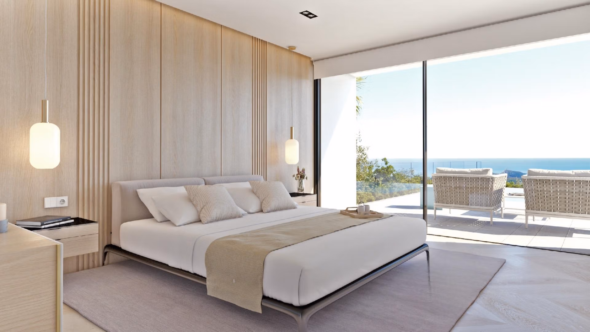New Build Luxury Villa in Cumbre del Sol with Panoramic Mediterranean Sea Views