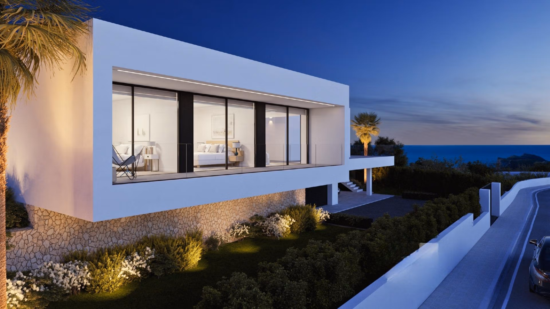 New Build Luxury Villa in Cumbre del Sol with Panoramic Mediterranean Sea Views