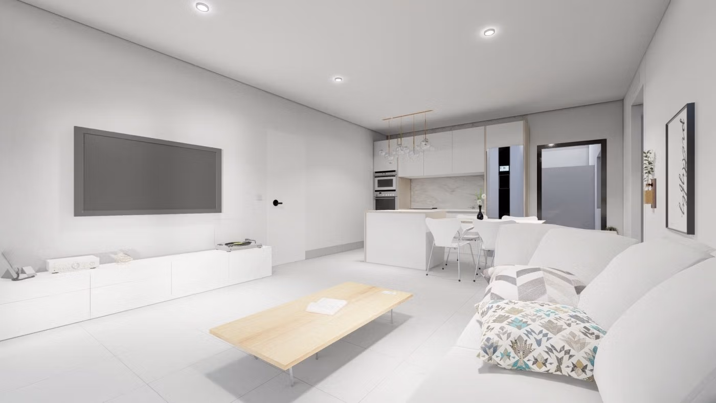 NEW-BUILD-SEMI-DETACHED-VILLAS-IN-ROLDAN-4 Нова ъглова вила с частен басейн за продажба в El Alba Mediterranean Resort, Ролдан, Мурсия
