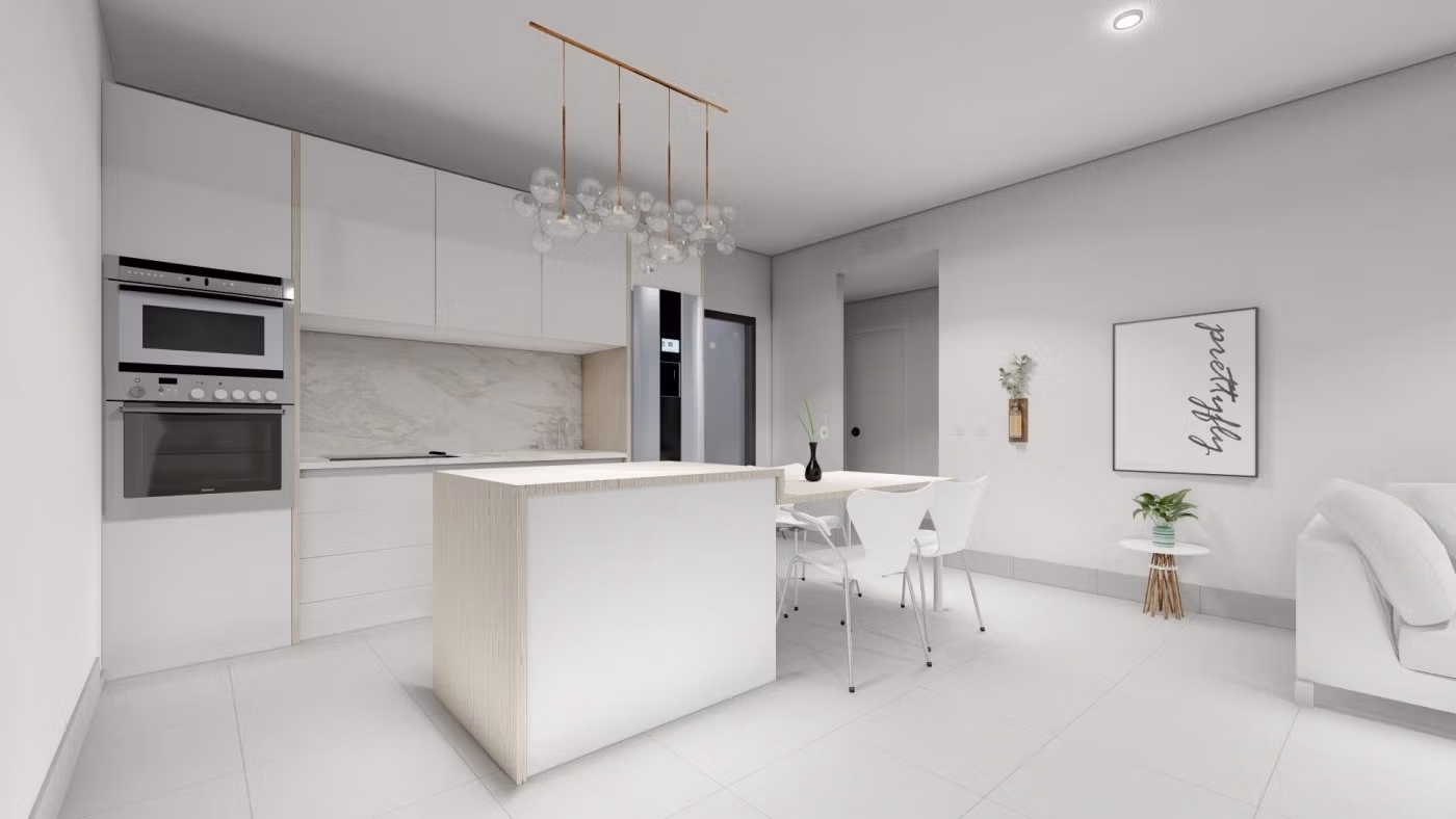 NEW-BUILD-SEMI-DETACHED-VILLAS-IN-ROLDAN-7 Нова ъглова вила с частен басейн за продажба в El Alba Mediterranean Resort, Ролдан, Мурсия
