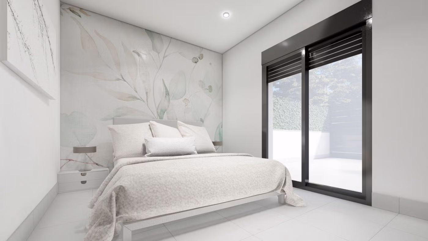 NEW-BUILD-SEMI-DETACHED-VILLAS-IN-ROLDAN-9 Нова ъглова вила с частен басейн за продажба в El Alba Mediterranean Resort, Ролдан, Мурсия