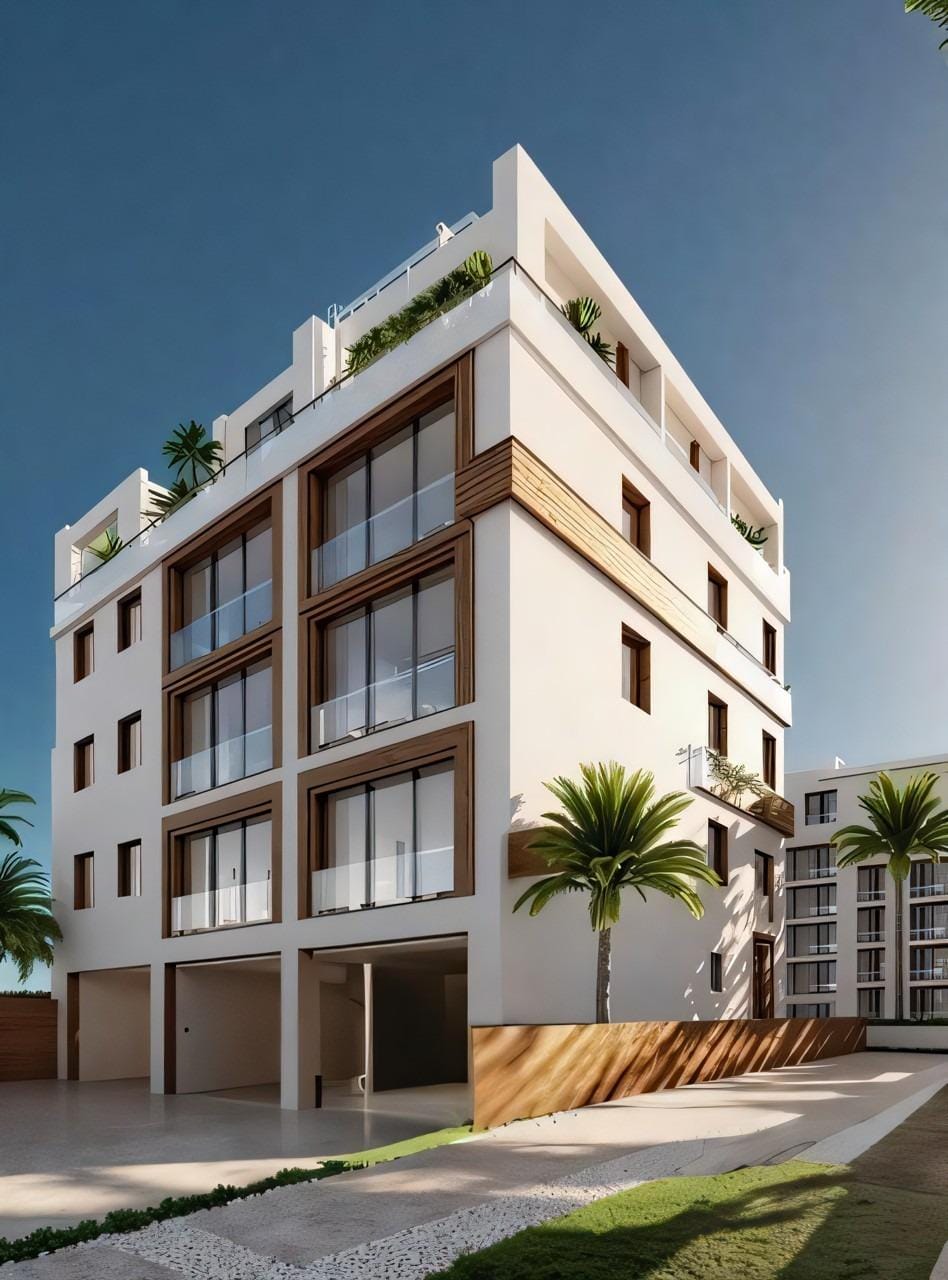 New Build Apartments Just 100 m from the Beach in Lo Pagan in Lo Pagan