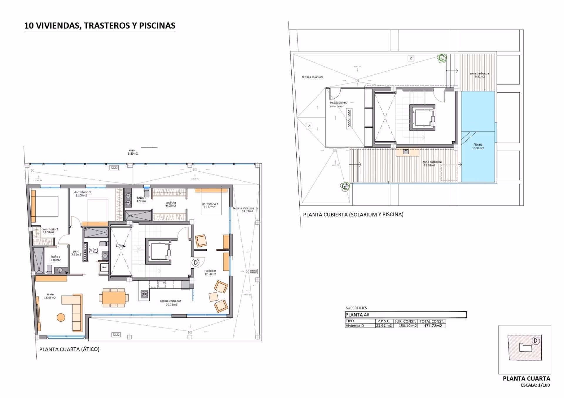Luxury New Build Penthouse with Private Pool for Sale in Lo Pagan, San Pedro del Pinatar