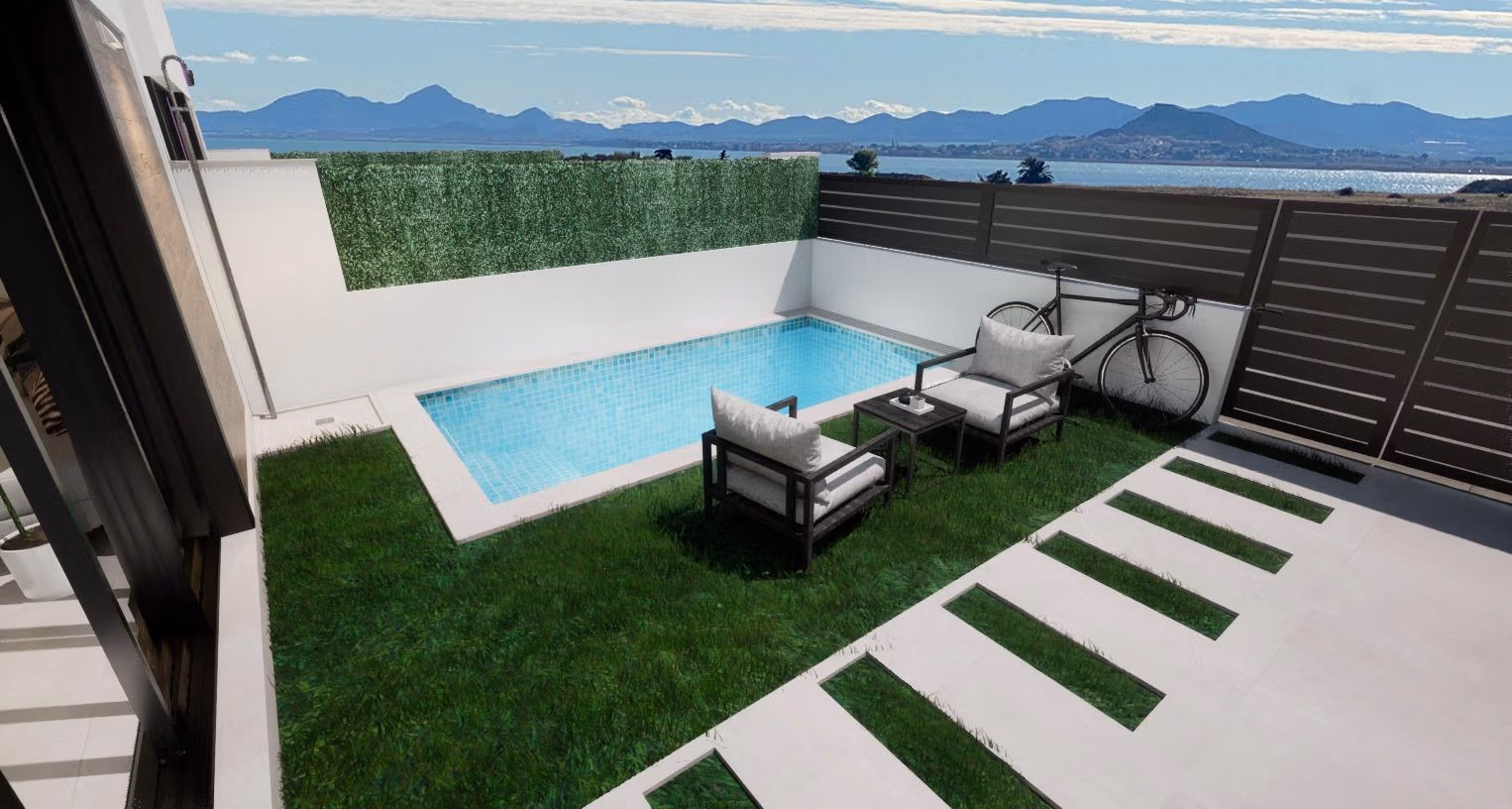 Elegant New Build 3 Bedroom Villa for Sale in Los Alcázares – With Private Pool, 700 m from the Sea
