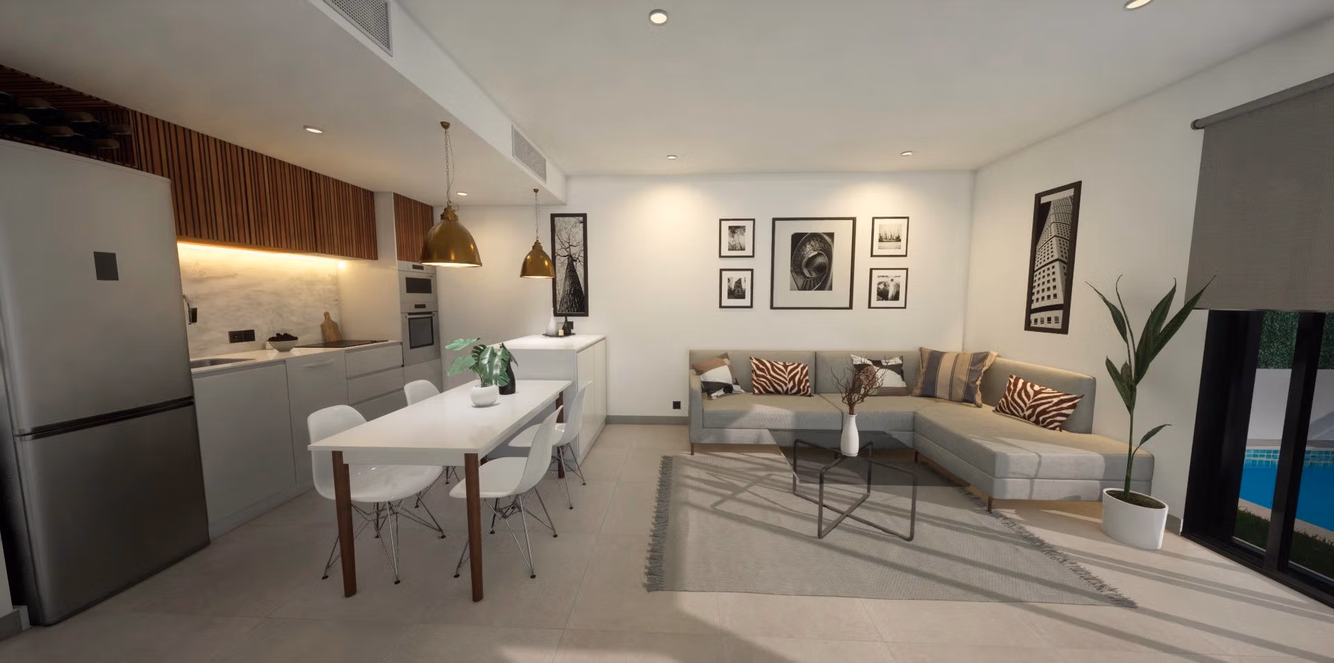 Elegant New Build 3 Bedroom Villa for Sale in Los Alcázares – With Private Pool, 700 m from the Sea