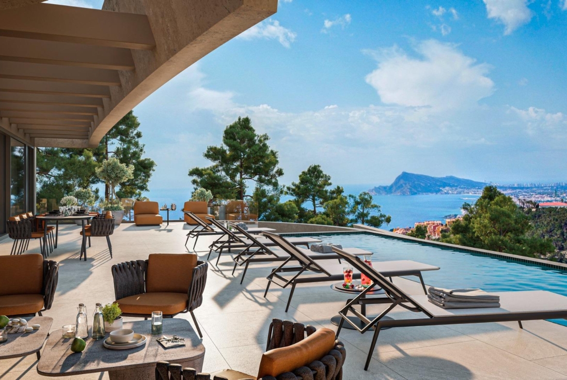 Contemporary Luxury Villa for Sale in Altea Hills with Panoramic Sea Views