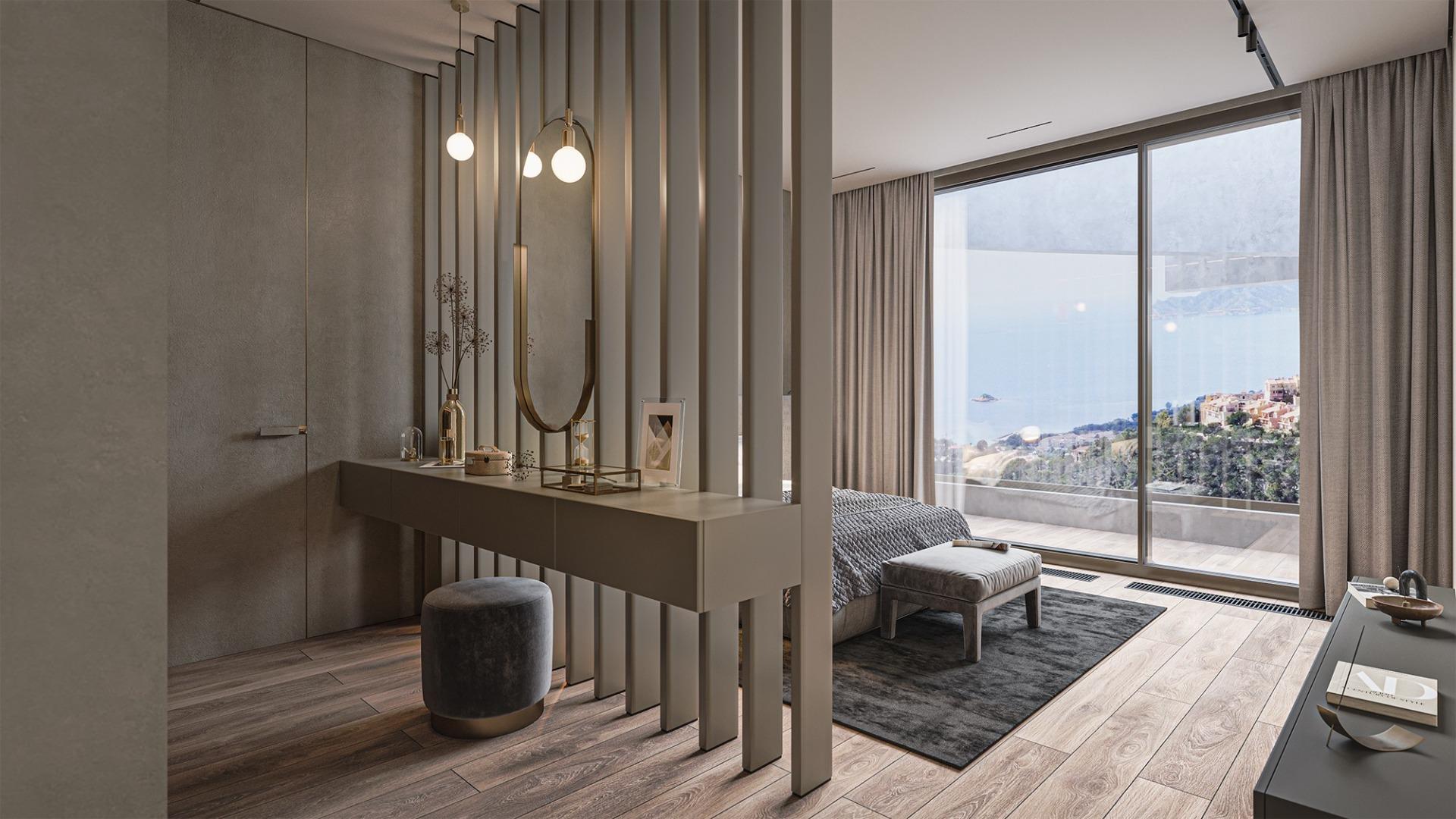 Contemporary Luxury Villa for Sale in Altea Hills with Panoramic Sea Views