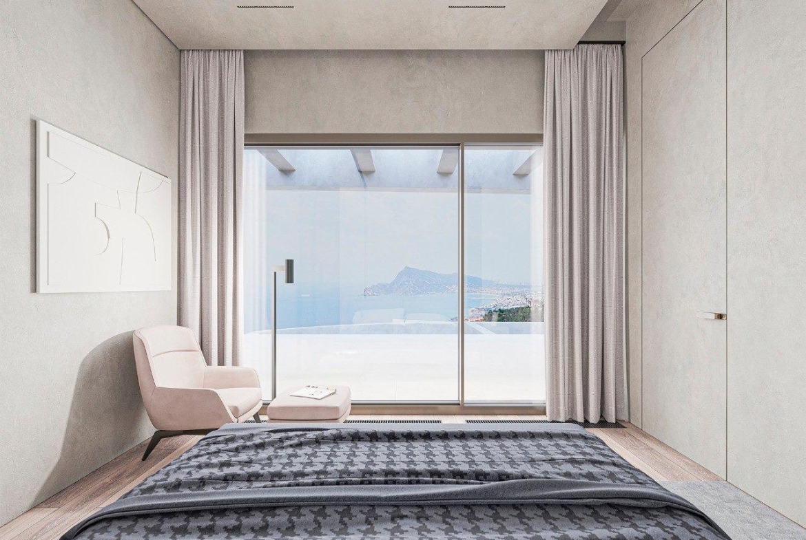 Contemporary Luxury Villa for Sale in Altea Hills with Panoramic Sea Views