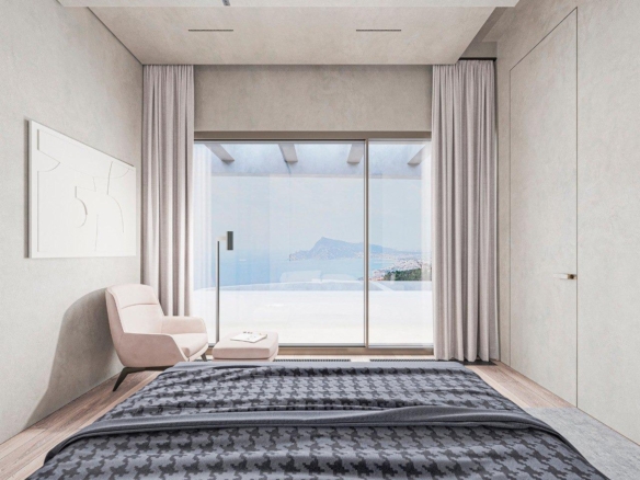 Contemporary Luxury Villa for Sale in Altea Hills with Panoramic Sea Views