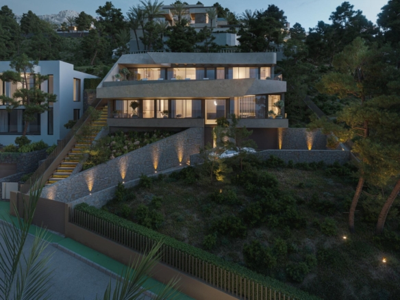 Contemporary Luxury Villa for Sale in Altea Hills with Panoramic Sea Views